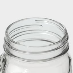 Кружка Доляна «Лаванда», 450 мл, 10×7.5×13 см, с ручкой, крышкой и трубочкой, стекло, прозрачная