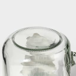 Банка с крышкой и трубочкой «Вино», 450 мл, 10×7.5×13 см