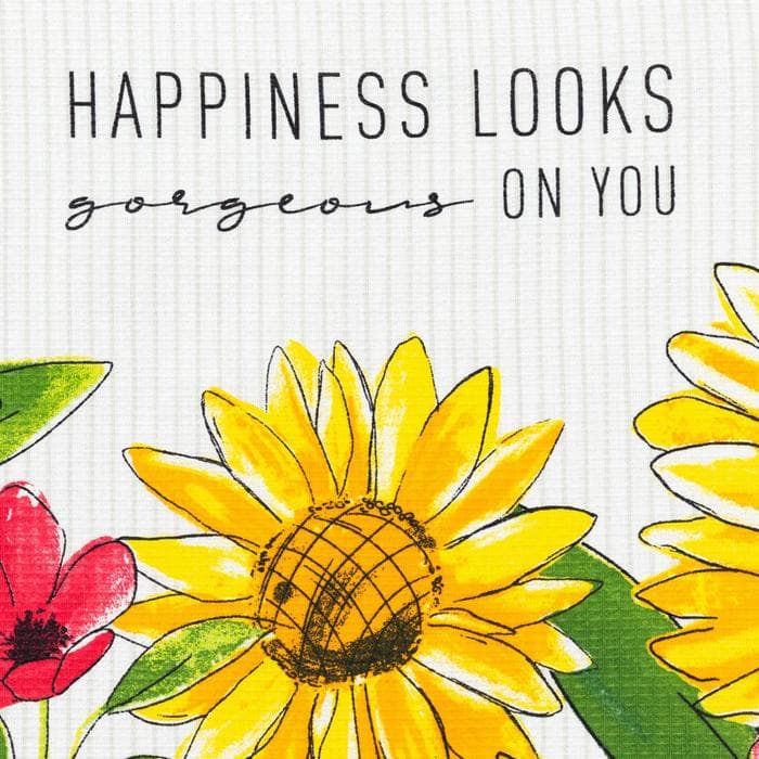 Полотенце кухонное Доляна Happiness looks 35×60 см, 100% хлопок, 160 г/м²