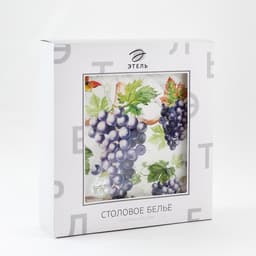 Скатерть «Этель» Provence, d=220±3 см, 100% хлопок, саржа 190 г/м²