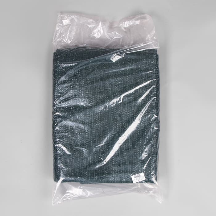 Сетка затеняющая, 5×2 м, плотность 80 г/м², зелёная, в наборе 15 клипс