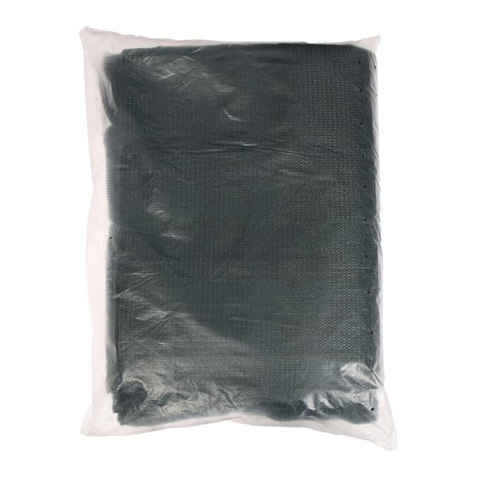 Сетка затеняющая, 5×2 м, плотность 80 г/м², зелёная, в наборе 15 клипс