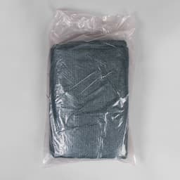 Сетка затеняющая, 5×3 м, плотность 80 г/м², тёмно-зелёная, в наборе 15 клипс