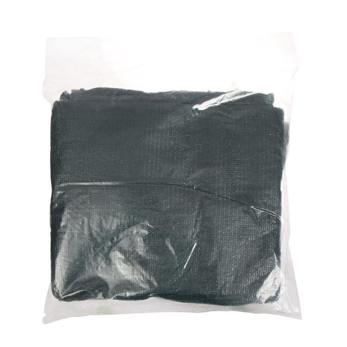 Сетка затеняющая, 5×3 м, плотность 80 г/м², тёмно-зелёная, в наборе 15 клипс