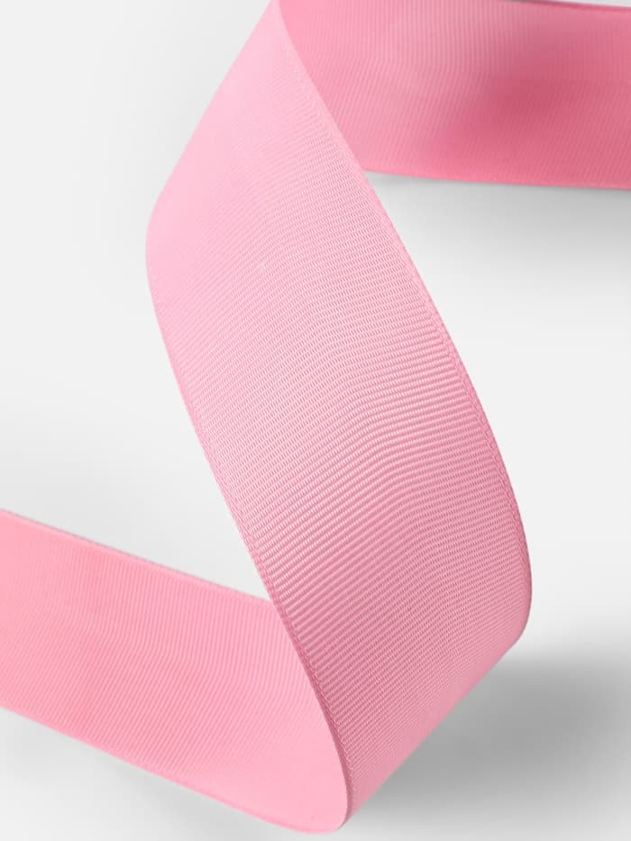 Лента репсовая, 40 мм, 23±1 м, светло-розовая №04