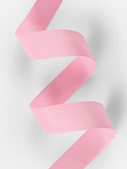 Лента репсовая, 40 мм, 23±1 м, светло-розовая №04