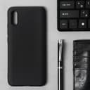 Чехол Innovation для Xiaomi Redmi 9A, силиконовый, матовый, чёрный