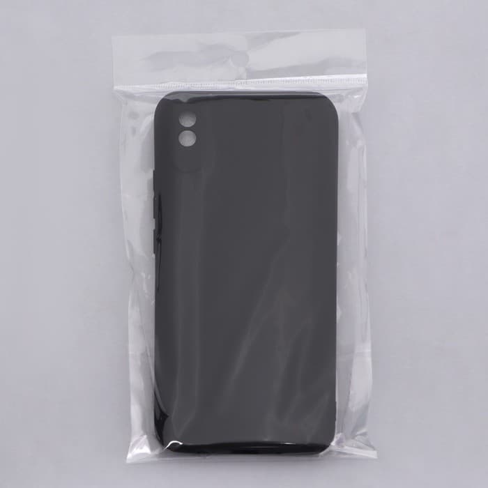 Чехол Innovation для Xiaomi Redmi 9A, силиконовый, матовый, чёрный