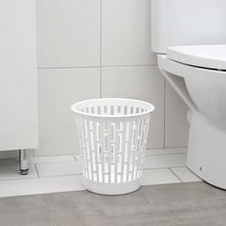 Корзина для мусора «Матрица», 9 л, белая