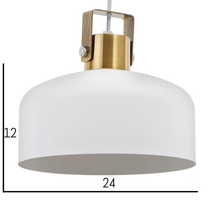 Светильник BayerLux 34871/1 E27 40 Вт белый 23×23×21-121 см