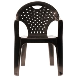 Кресло, 58.5×54×80 см, коричневое