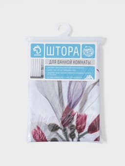 Штора для ванной Доляна «Нежность», 180×180 см