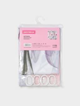 Штора для ванной Доляна «Нежность», 180×180 см