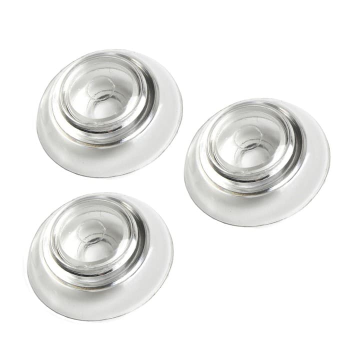 Термошайба мини из поликарбоната, d=30 мм, УФ-защита, прозрачная, набор 50 шт.