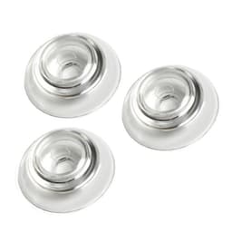 Термошайба мини из поликарбоната, d=30 мм, УФ-защита, прозрачная, набор 50 шт.