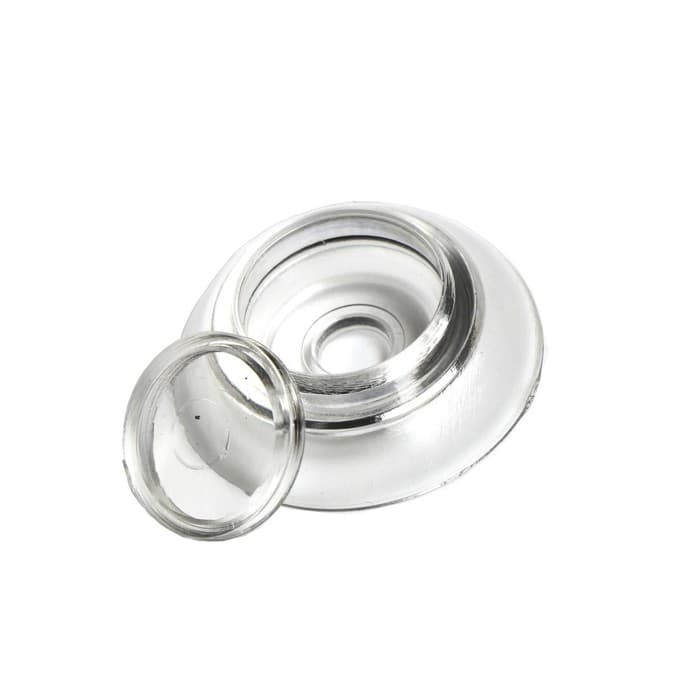 Термошайба мини из поликарбоната, d=30 мм, УФ-защита, прозрачная, набор 50 шт.