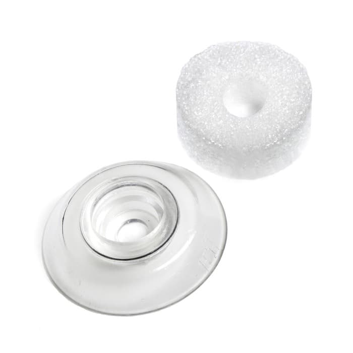 Термошайба из поликарбоната, d=38 мм, УФ-защита, прозрачная, набор 25 шт.