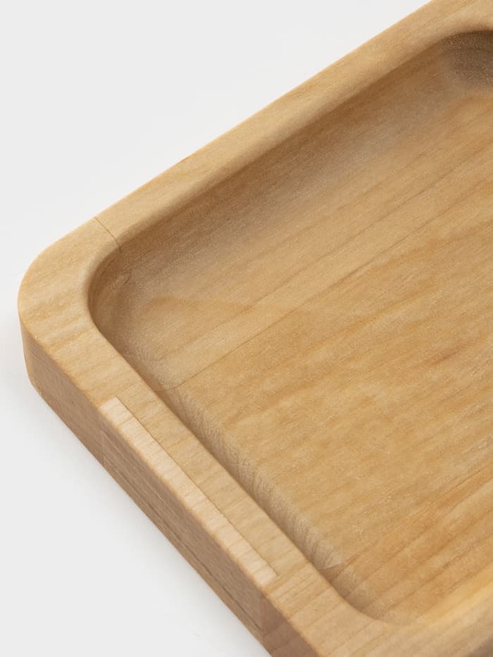 Менажница Доляна, 30×10×1.8 см, 3 секции, дерево берёза