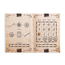 Книга-квест «Записки пирата», 22 страницы, 14+