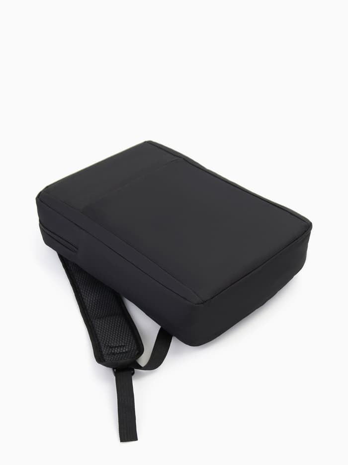 Рюкзак городской на молнии, наружный карман, размер 29×11×43 см, чёрный