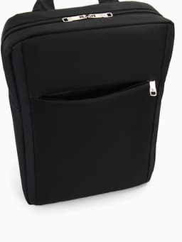 Рюкзак городской на молнии, наружный карман, размер 29×11×43 см, чёрный