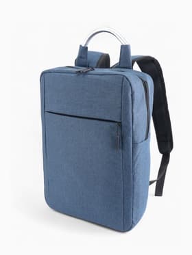 Рюкзак городской на молнии, наружный карман, размер 29×11×43 см, синий