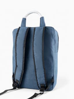 Рюкзак городской на молнии, наружный карман, размер 29×11×43 см, синий