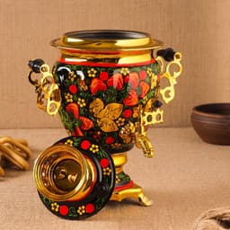 Самовар электрический «Хохлома жёлудь», 3 л, электрический