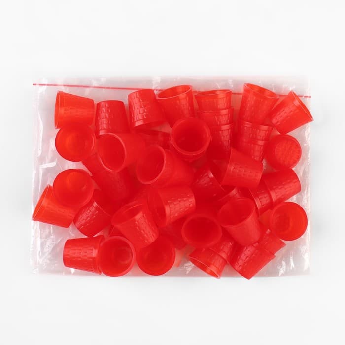 Напёрсток, d=2 см, красный