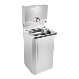 Умывальник «ТермМикс», с ЭВН, нержавеющая мойка, 1250 Вт, 17 л, цвет белое серебро