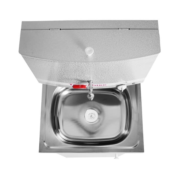 Умывальник «ТермМикс», с ЭВН, нержавеющая мойка, 1250 Вт, 17 л, цвет белое серебро