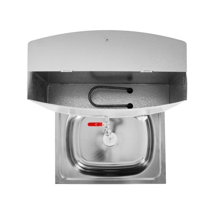 Умывальник «ТермМикс», с ЭВН, нержавеющая мойка, 1250 Вт, 17 л, цвет белое серебро