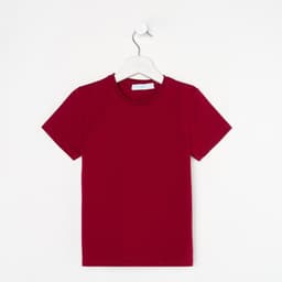 Футболка KAFTAN Basic line, размер 30 (98-104 см), бордо