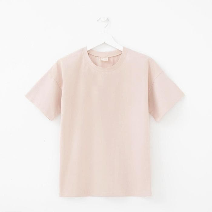 Футболка женская MINAKU REGULAR FIT: цвет бежевый, р-р 50