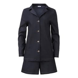 Костюм женский (жакет, шорты) MINAKU: Enjoy, чёрный, размер 52