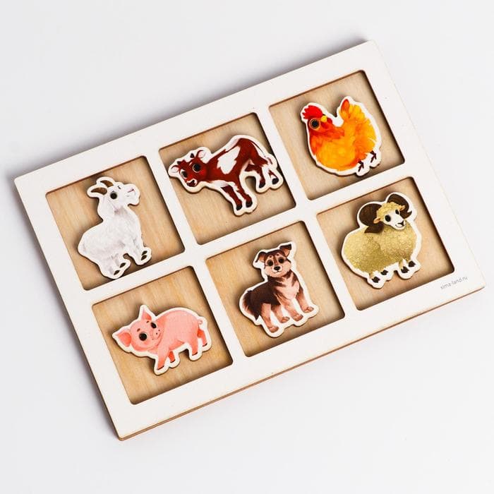 Тренажёр памяти Лесная мастерская «Ферма»