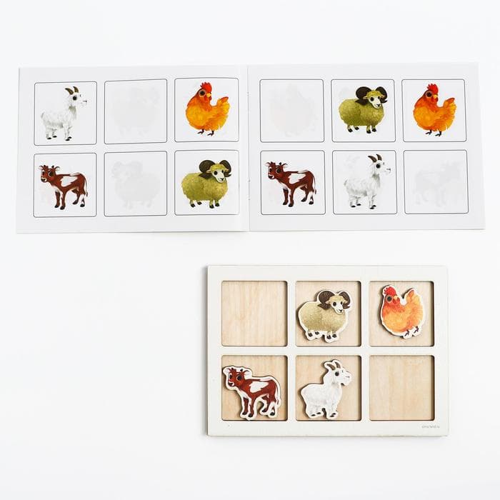 Тренажёр памяти Лесная мастерская «Ферма»