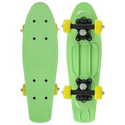 Пенниборд ONLITOP, 42×12 см, колёса PVC 50 мм, пластиковая рама, цвет салатовый