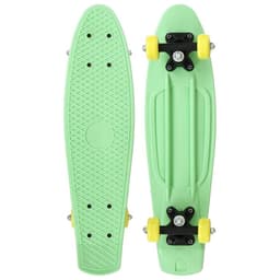Пенниборд ONLITOP, 56×15 см, колёса PVC 50 мм, пластиковая рама, цвет салатовый