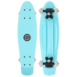 Пенниборд ONLITOP, 56×15 см, колёса PVC 50 мм, пластиковая рама, цвет голубой
