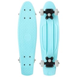 Пенниборд ONLITOP, 56×15 см, колёса PVC 50 мм, пластиковая рама, цвет голубой