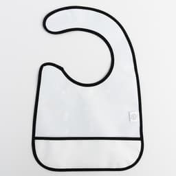 Нагрудник для кормления M&B «Rock star» непромокаемый на липучке, с карманом