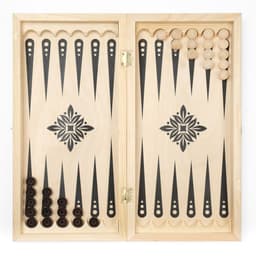 Фишки для нард и шашек, 30 шт., d=1.9 см, h=0.9 см, дерево