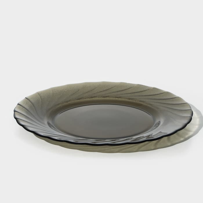 Столовый сервиз Luminarc Ocean Eclipse, 19 предметов, стекло, коричневый