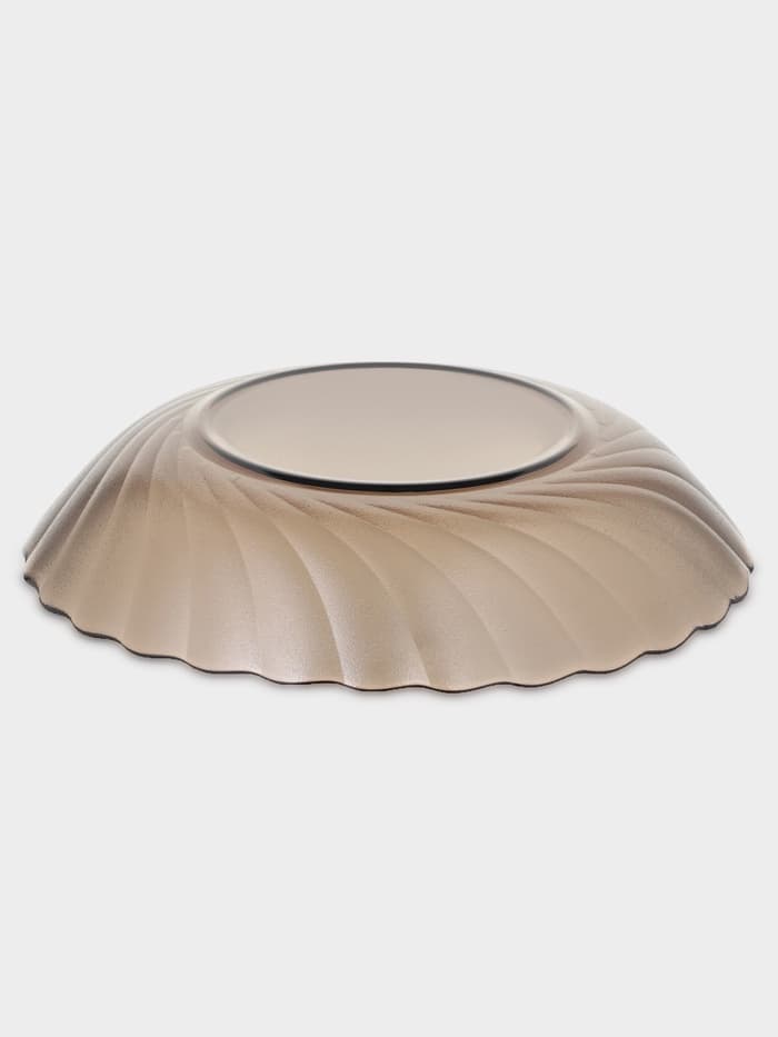 Тарелка глубокая Ocean Eclipse, 800 мл, d=20.5 см, стекло, коричневая