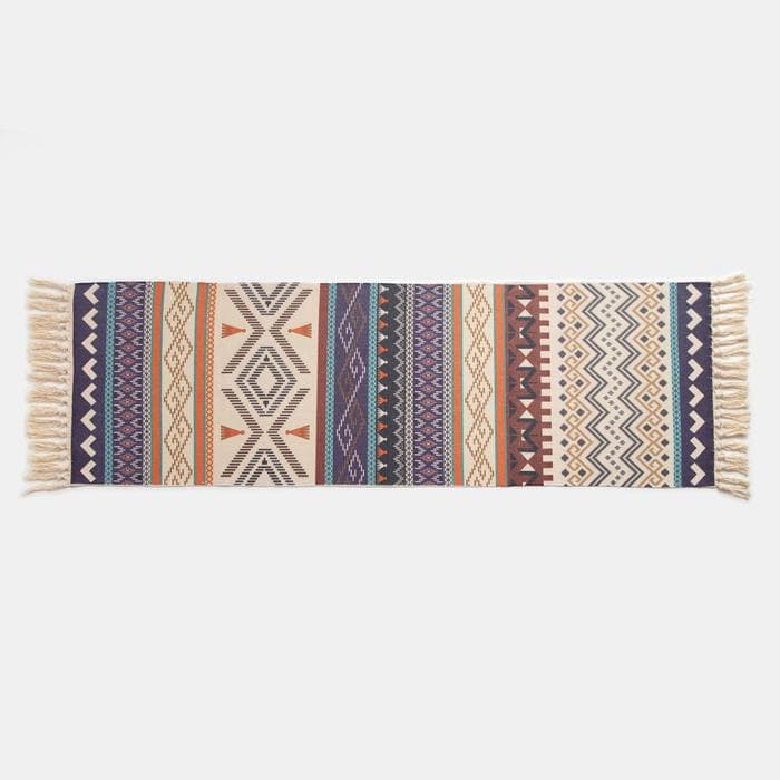 Ковёр прямоугольный «Этель. Грани», размер 60×180 см, хлопок