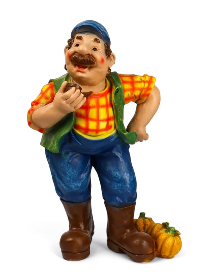 Садовая фигура из полистоуна «Дачник», 54×23×36 см