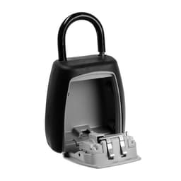 Ключница с кодовым замком ТУНДРА, с дужкой, серая, 80×70×35 мм