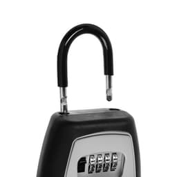 Ключница с кодовым замком ТУНДРА, с дужкой, серая, 80×70×35 мм