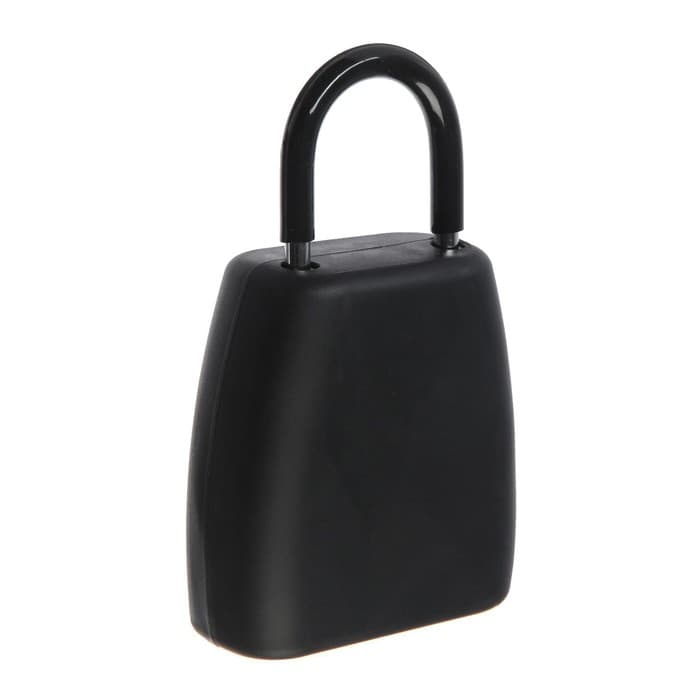 Ключница с кодовым замком ТУНДРА, с дужкой, серая, 80×70×35 мм